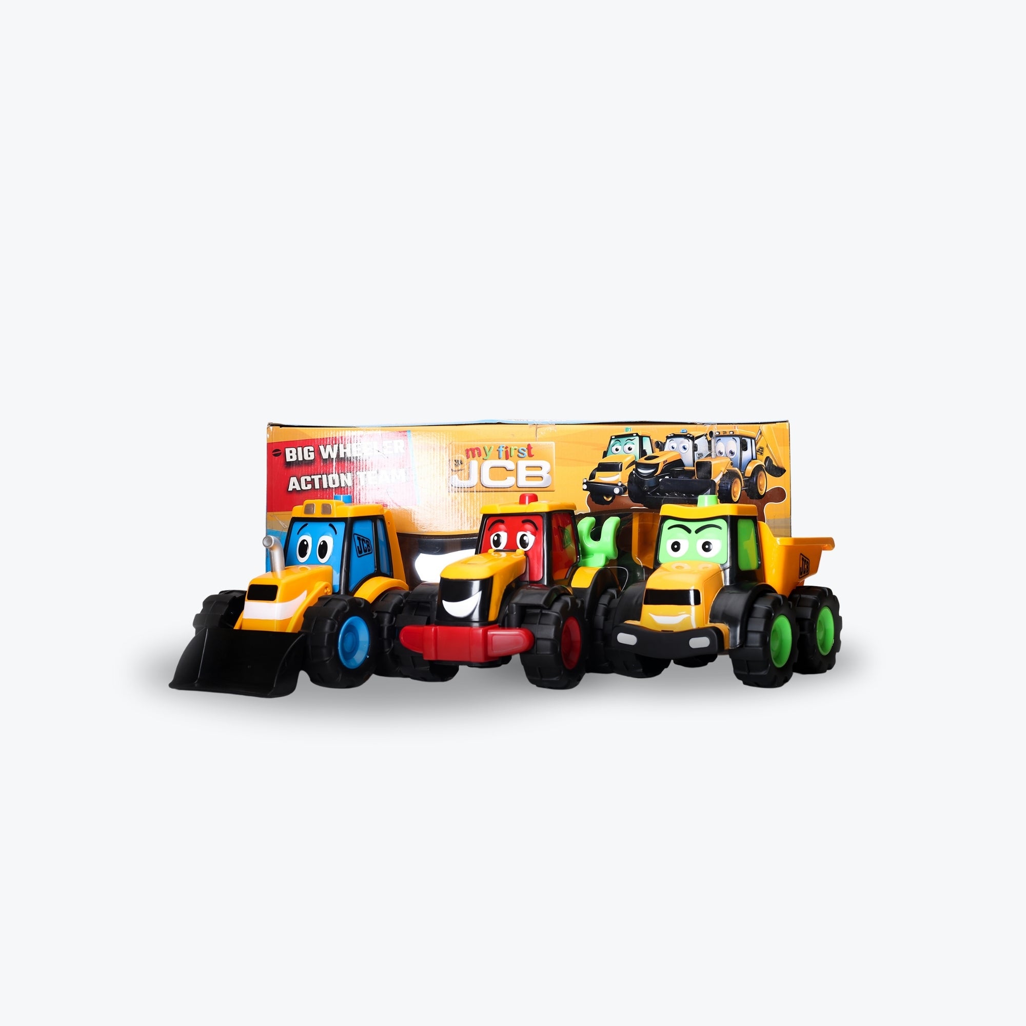 My 1st JCB Big Wheeler Action Team