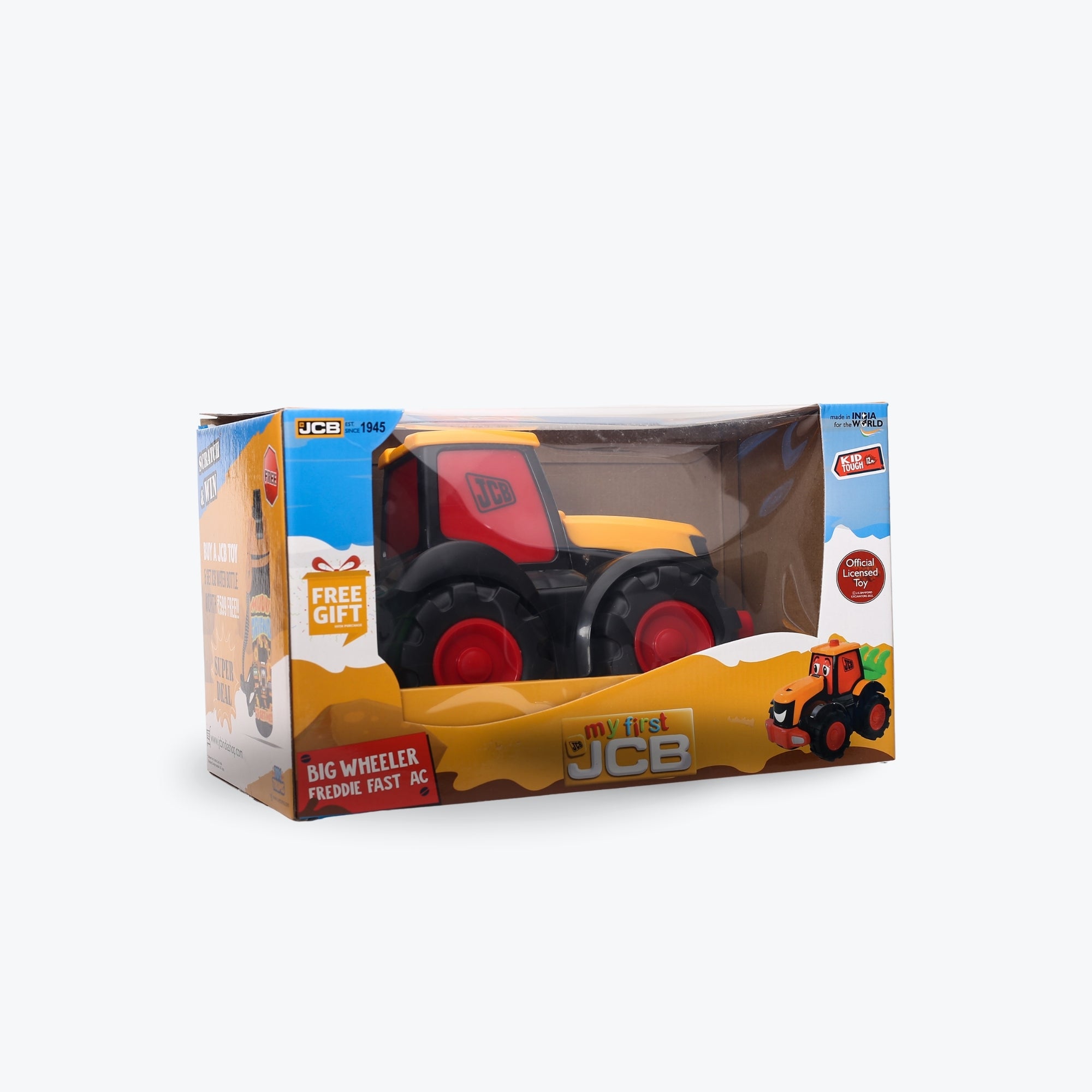 My 1st JCB Big wheeler Freddie Fastrac