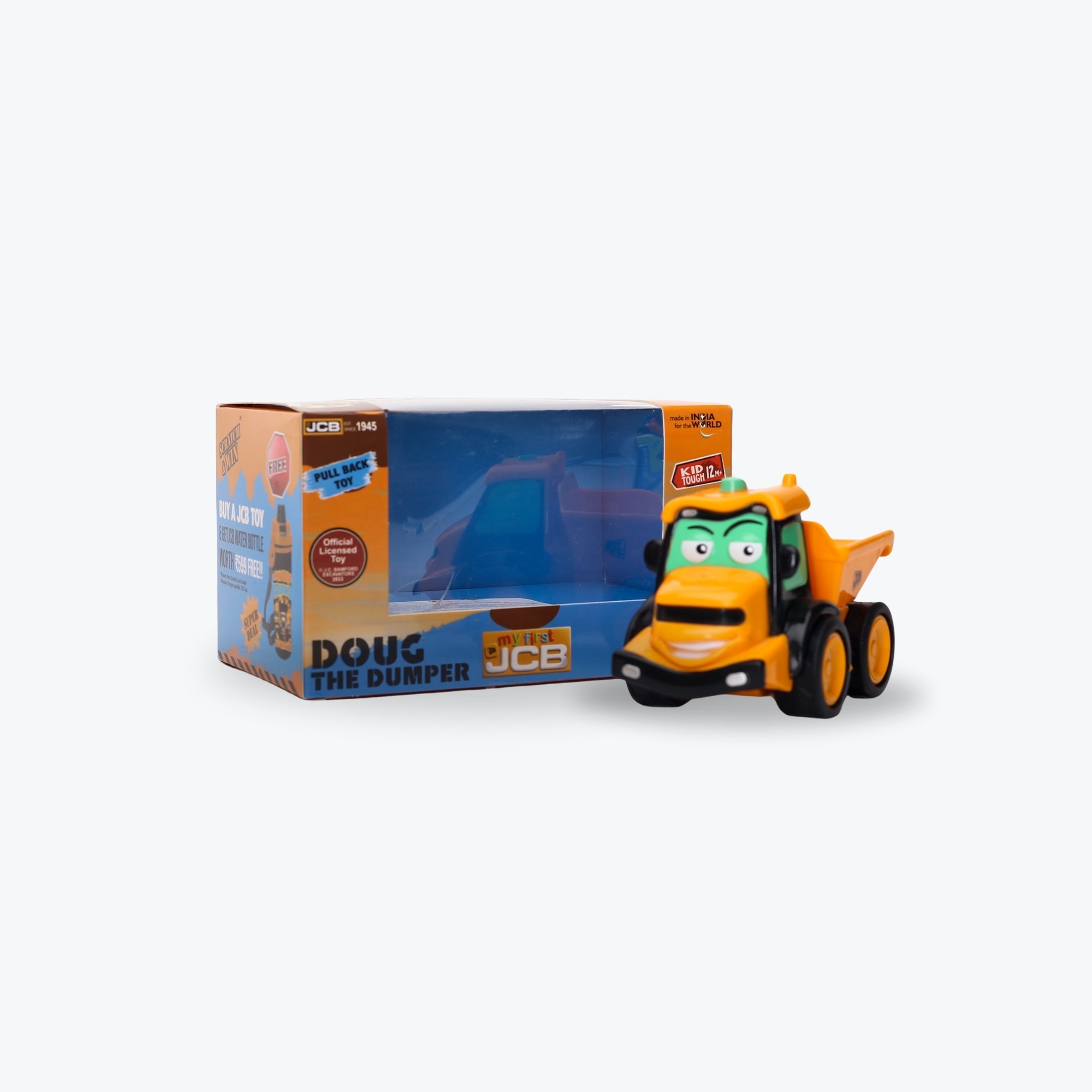 My First Jcb Doug the Dumper, Pull Back Toy