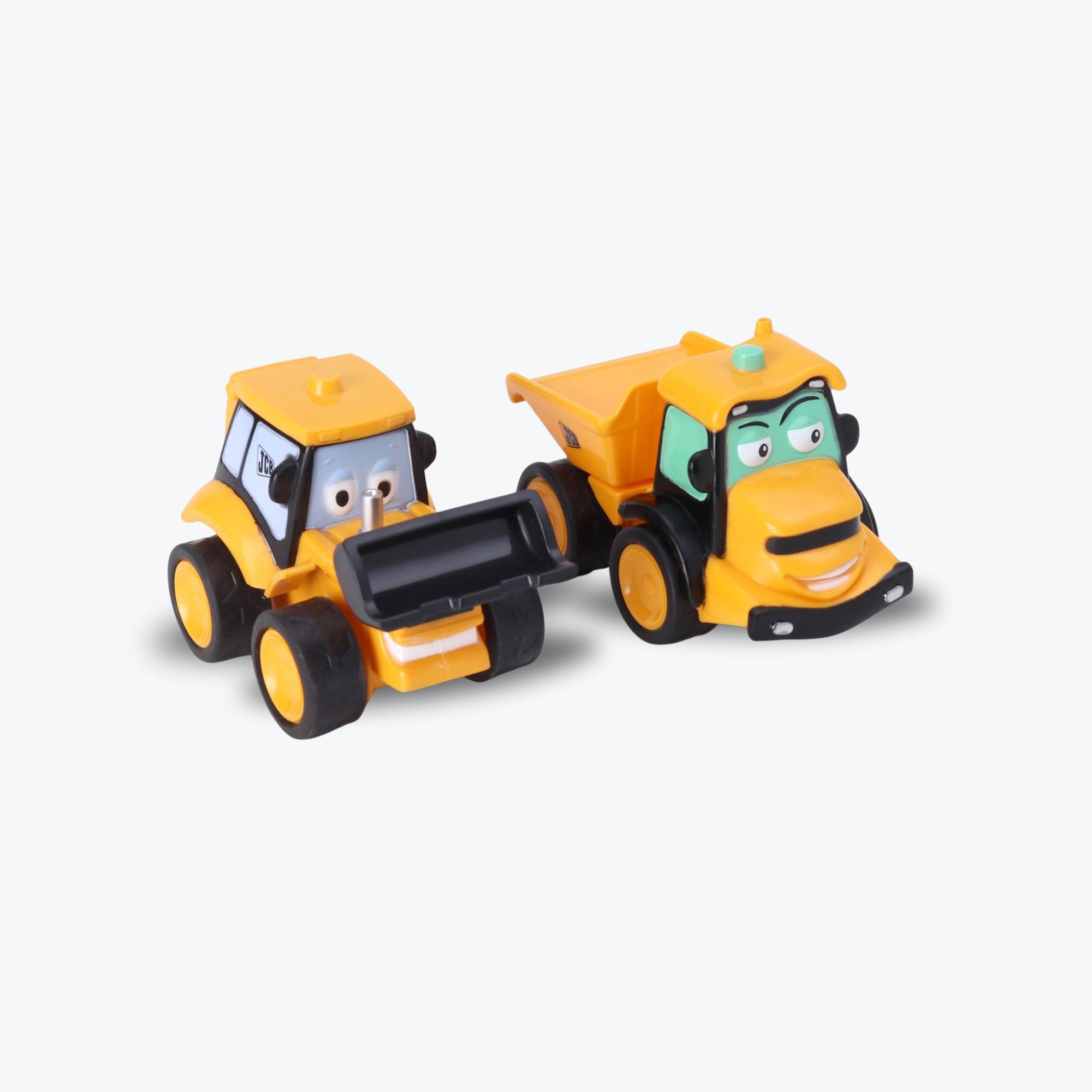 My first JCB Muddy Friends ( Pack of 2), Pull Back Toy